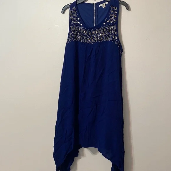 Embellished Navy Blue Dress 💕 - Picture 4 of 4